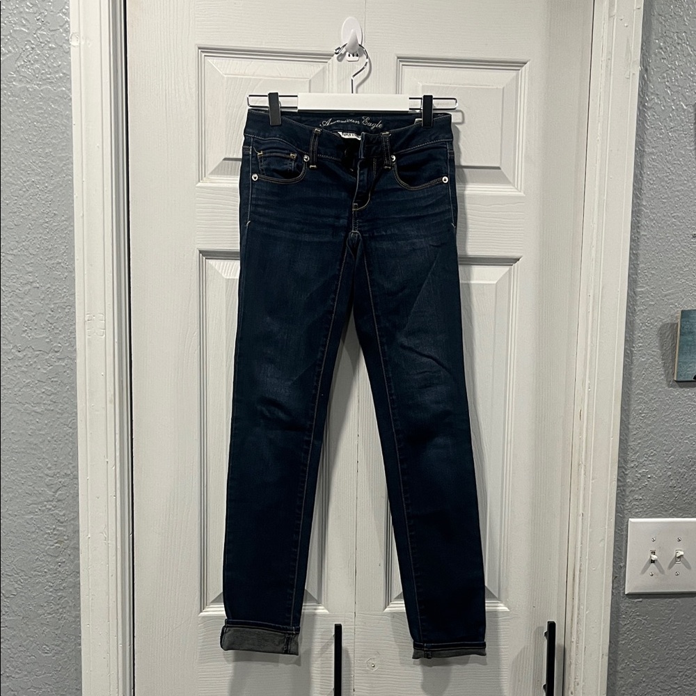 American Eagle Outfitters Navy Skinny Jeans